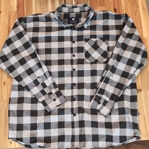 Mens Rocawear Button Front Long Sleeve Shirt - Size 4X 4XB